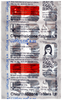 Lupiclor 6.25 Tablet 15 Lupiclor 6.25 Tablet 15